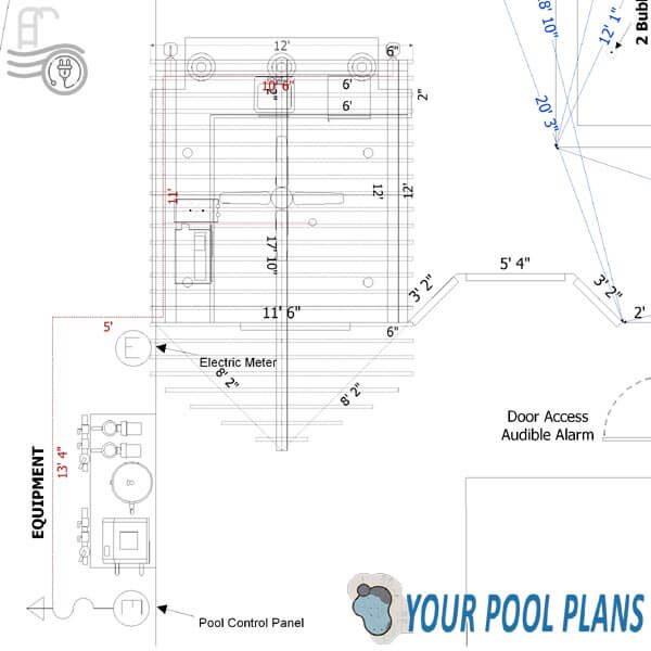 site plan for pool permit