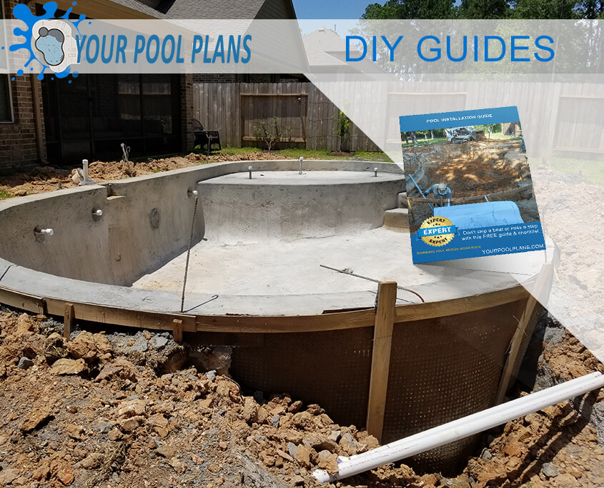 diy gunite swimming pool guides design plans