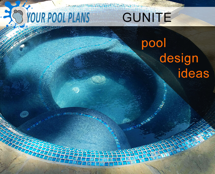 gunite swimming pool design ideas