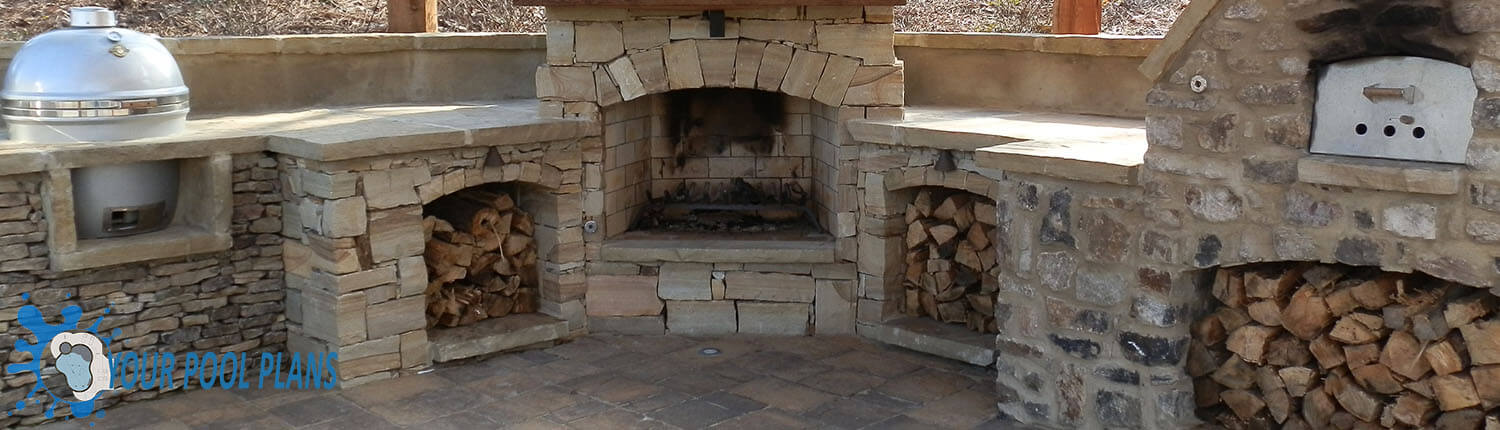 outdoor fireplaces design ideas