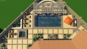 desert themed pool design ideas