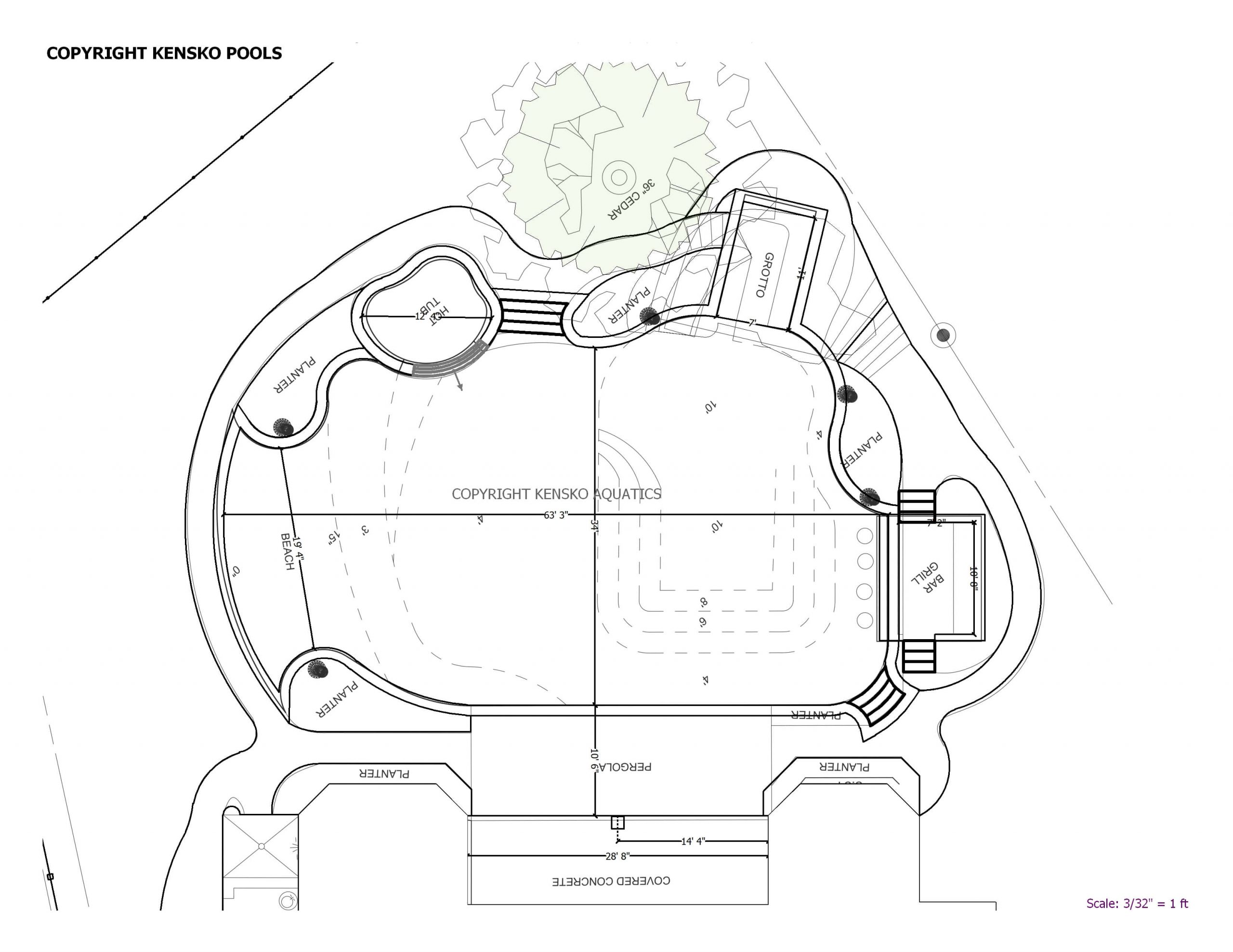 engineered pool plans