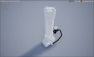 custom 3D product design pool equipment Pentair Rainbow 320