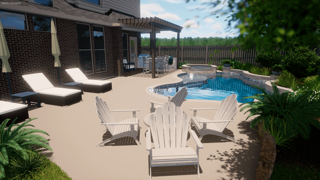 Pool plans online Houston TX