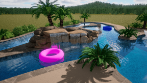 Lazy River Pool design Plans