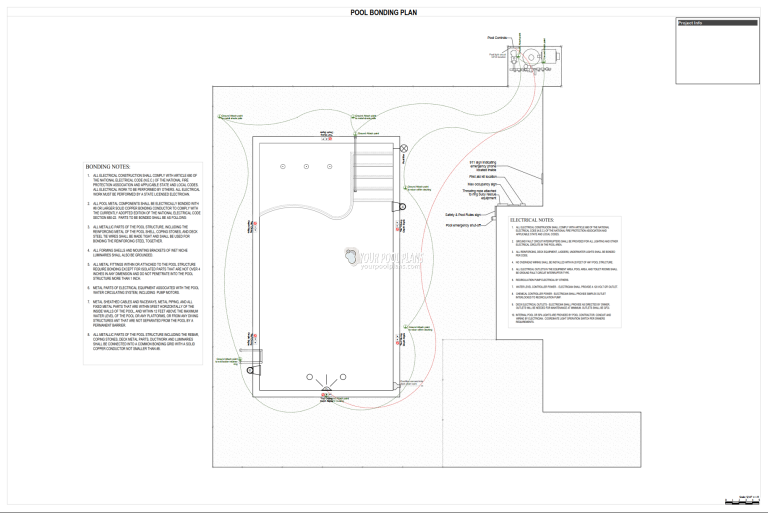 Swimming pool electrical diagram drawings 2