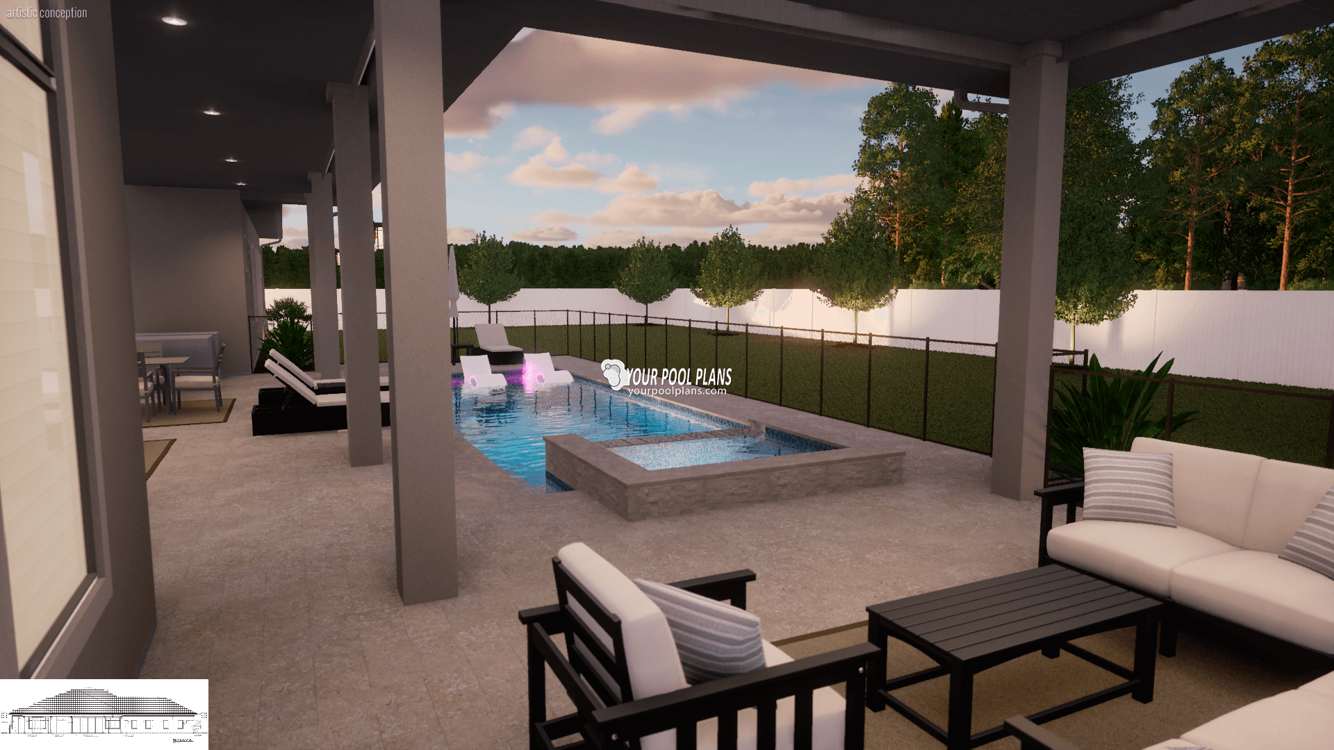 Pool Plans Florida | Swimming Pool Design Plans