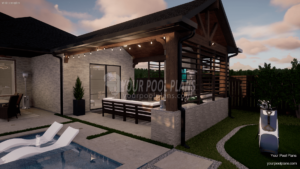 Pool permit plans Colorado 3D rendering pool design (6)