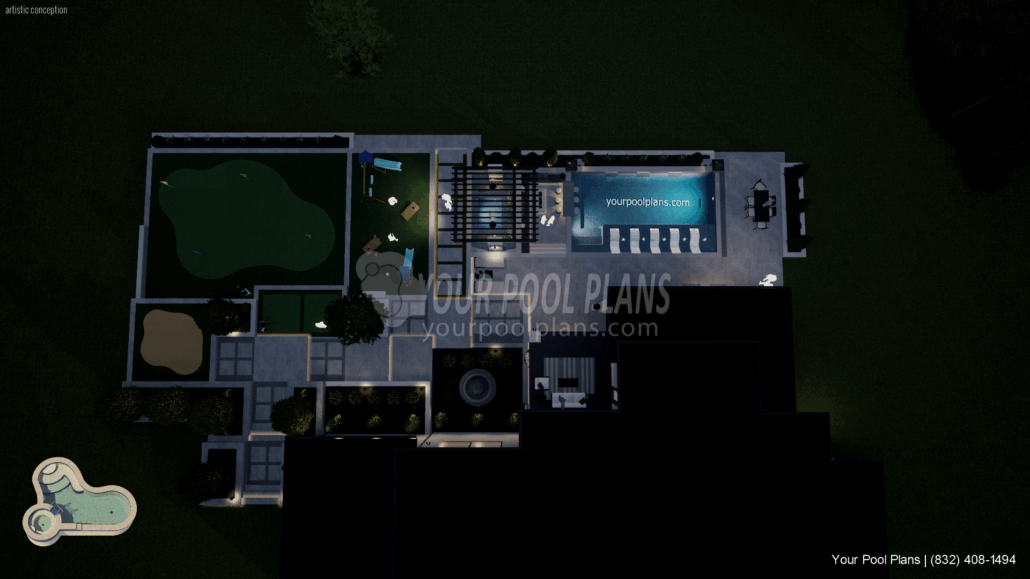 Pool permit plans, pool design plans, South Carolina